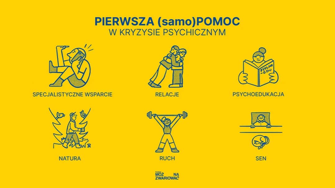 Jak pomóc osobie chorej psychicznie i nie stracić własnych sił