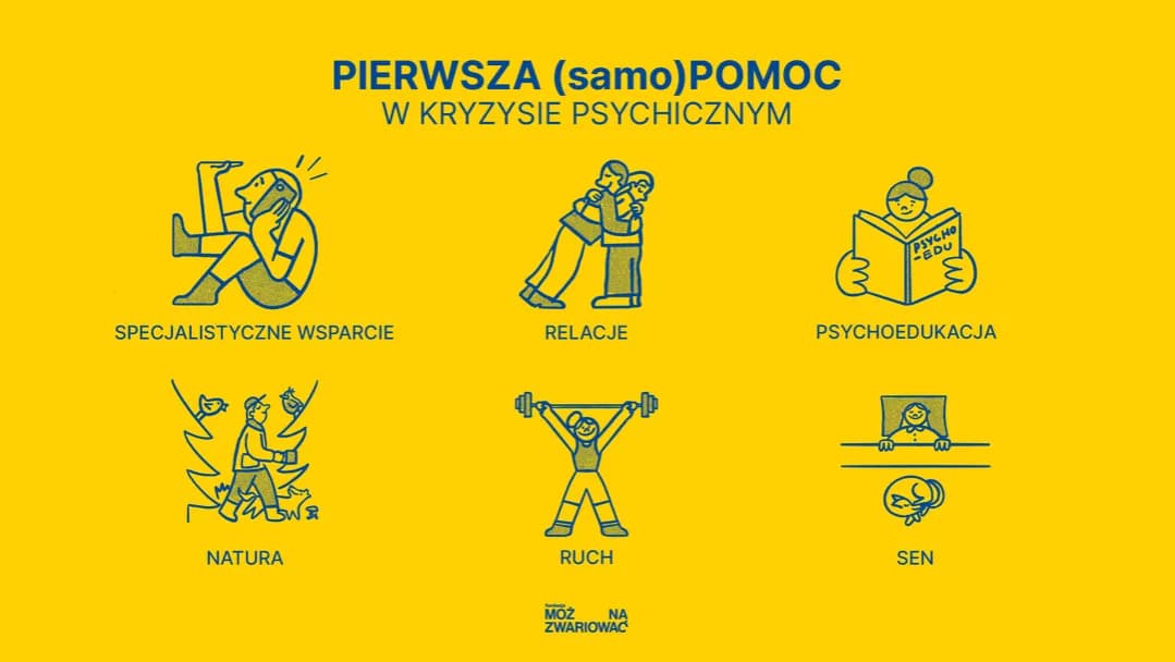 Jak pomóc osobie chorej psychicznie i nie stracić własnych sił